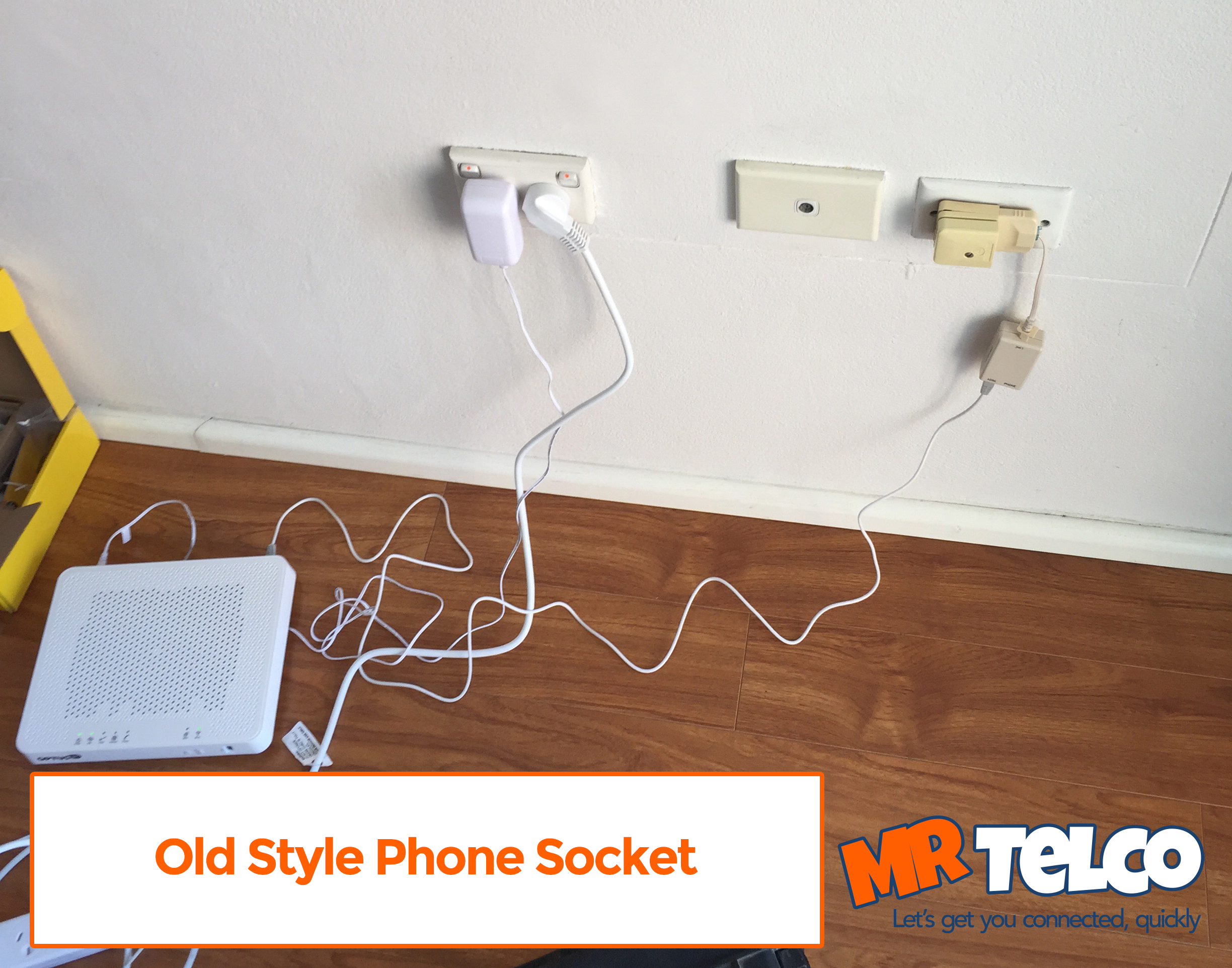 old style phone socket