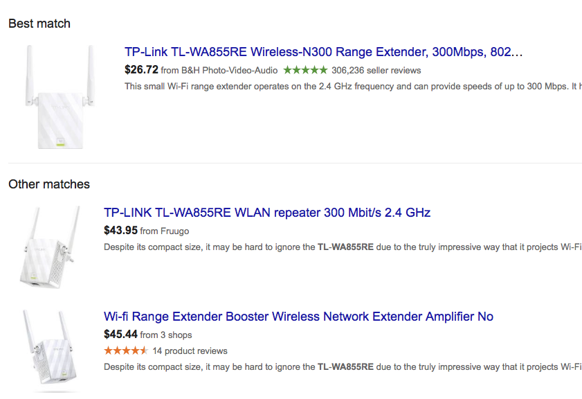 wifi extender prices