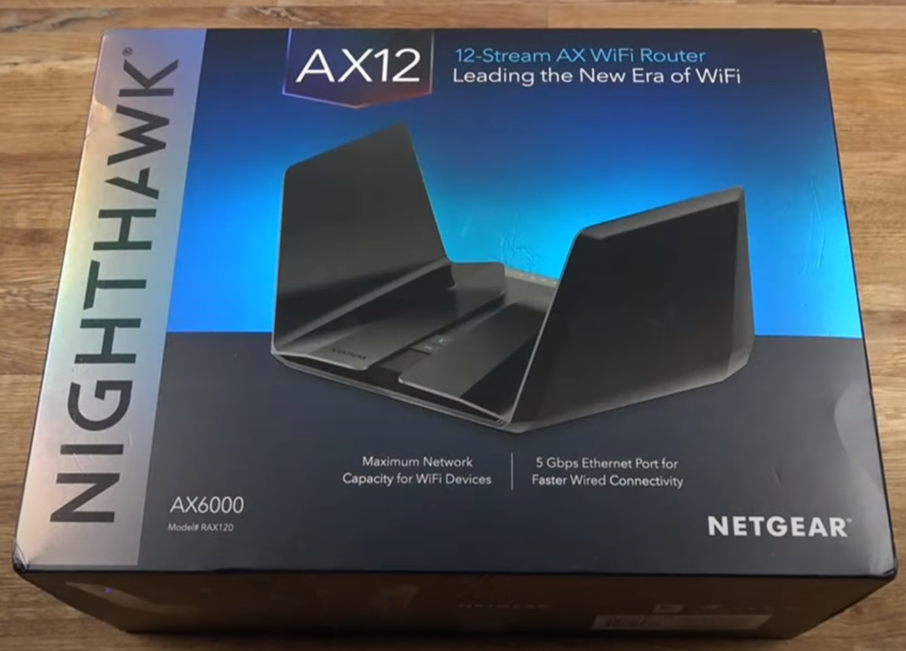 NETGEAR Nighthawk AX12/12-stream AX6000 Wi-Fi 6 Router (RAX120