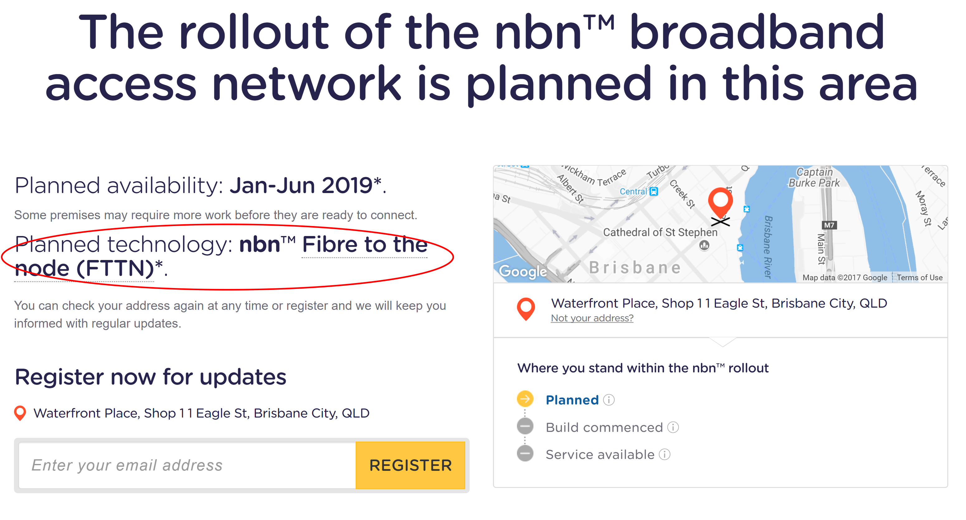 nbn lift phone check