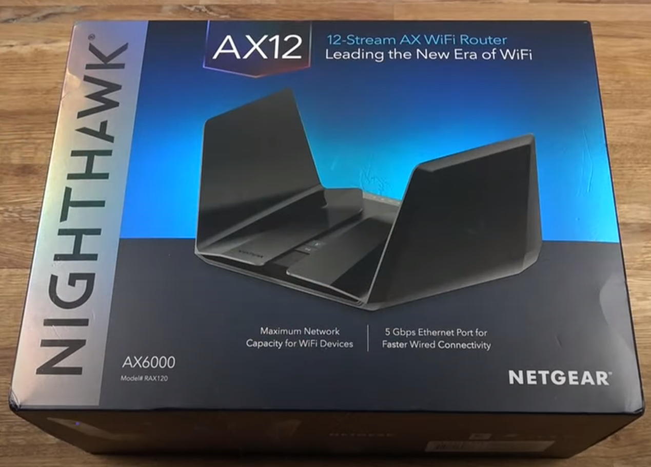 Netgear AX12 RAX6000 modem image